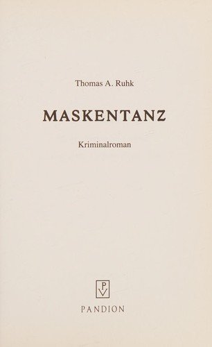 Maskentanz Kriminalroman